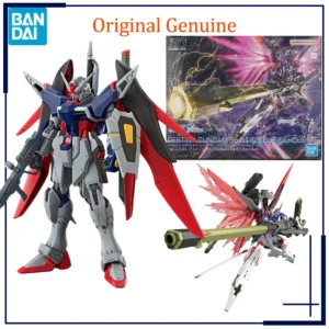Original Genuine Bandai Anime DESTINY GUNDAM SpecII & ZEUS SILHOUETTE HG 1/144 Assembly Model Toys Action Figure Gifts Kids Boys