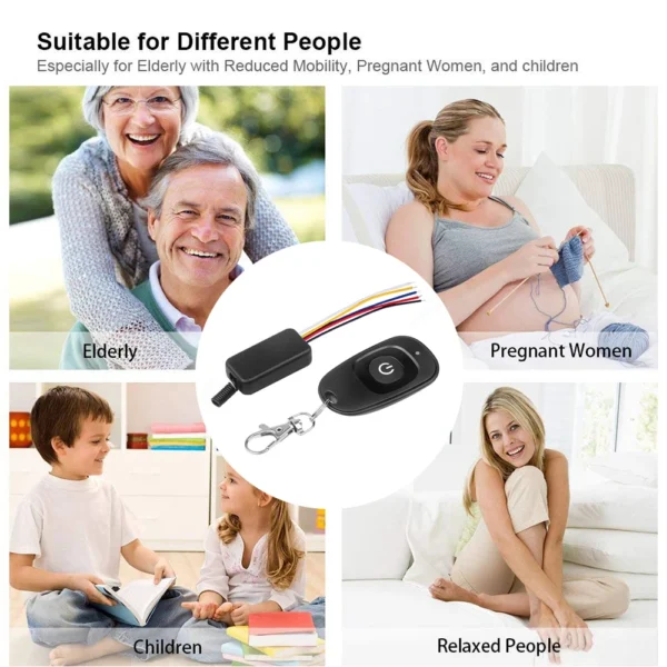 DC5 -12V 3.7V Mini Relay Remote Control Switch Small Contact NO COM NC Learning Button Wireless Receiver Transmitter ASK 433Mhz - Image 6